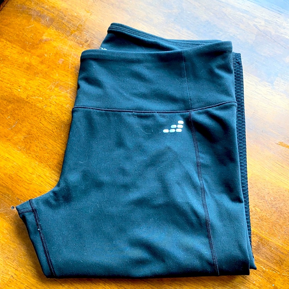 BCG Women's Hi-Rise Crop Leggings in Black